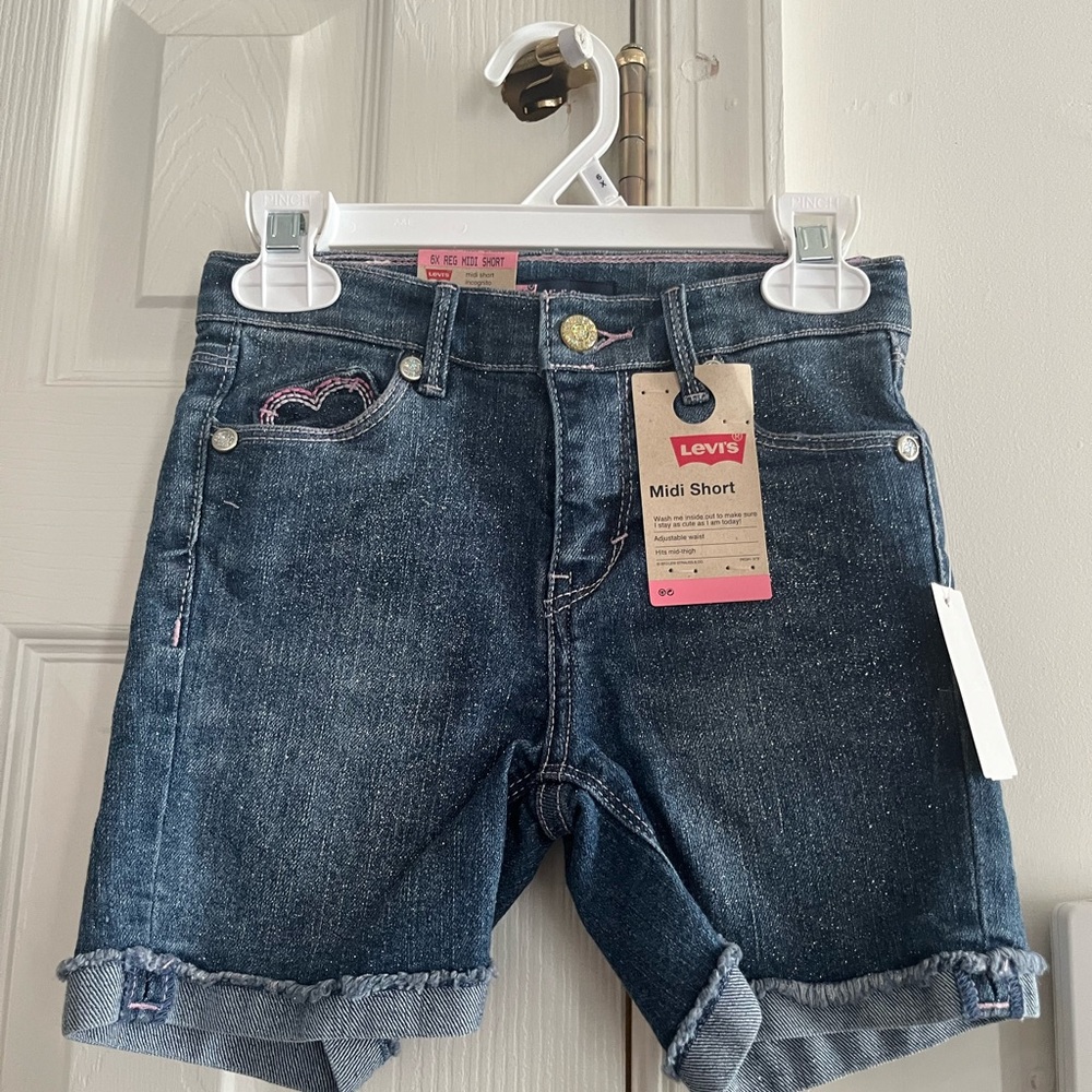 Levis midi short 6x